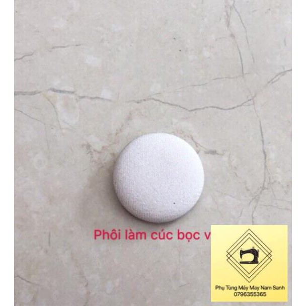 Phôi bọc cúc size từ 10mm đến 22mm 50 phôi/bịch