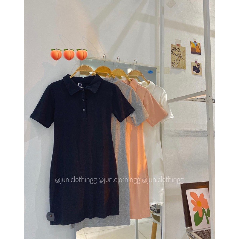 Váy cổ bẻ ôm body | BigBuy360 - bigbuy360.vn