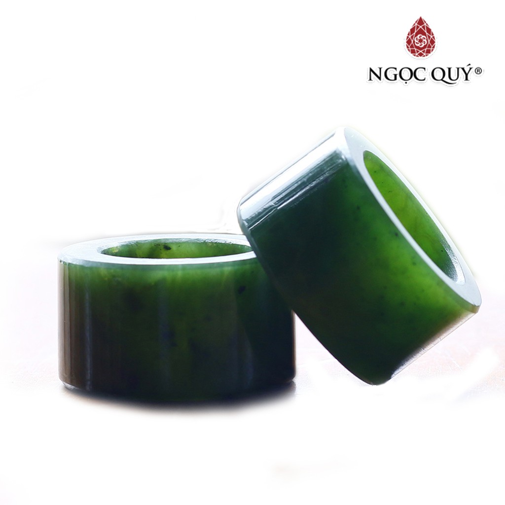 Nhẫn càng long đá ngọc bích nephrite - Ngọc Quý