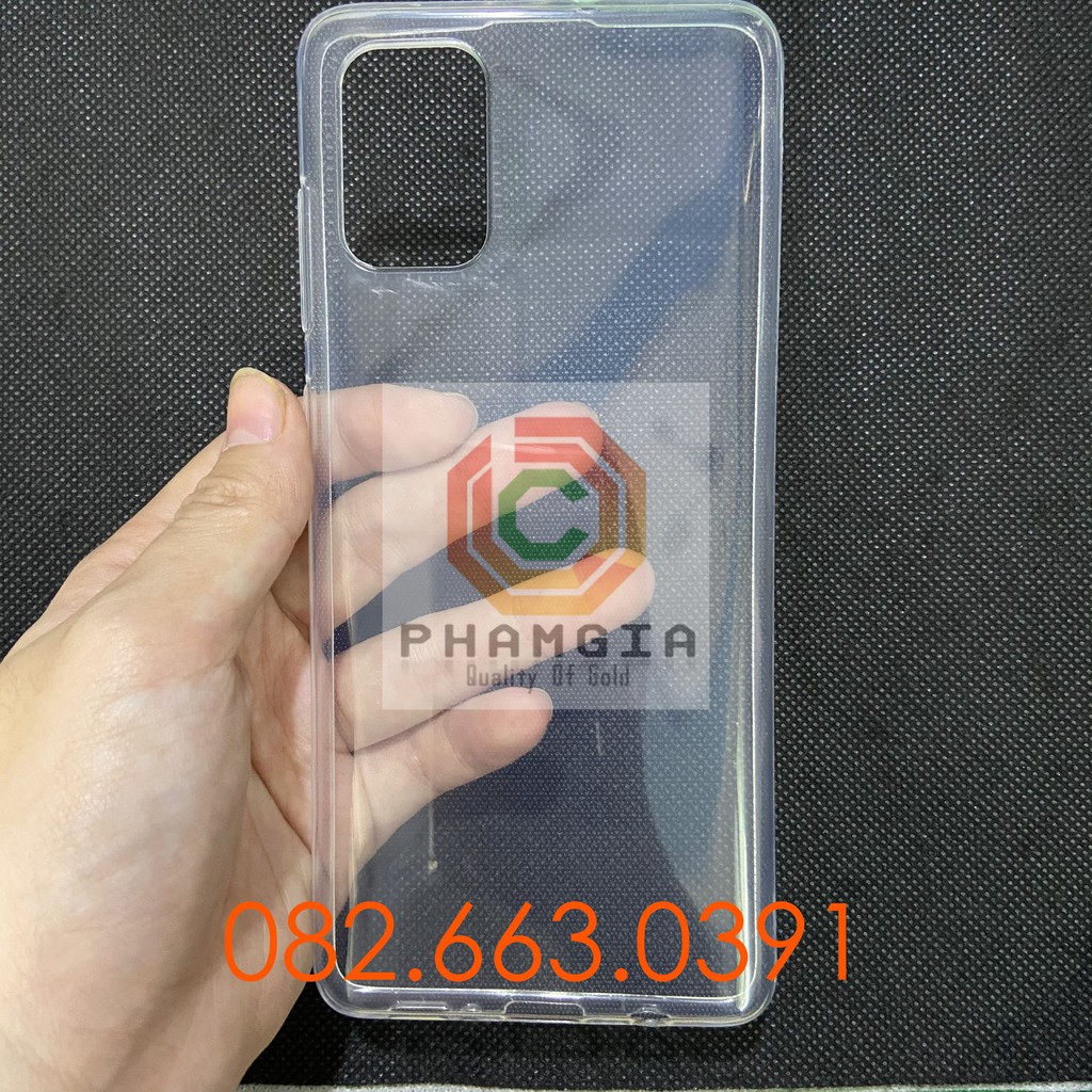 Ốp lưng Samsung A71 dẻo trong siêu bền