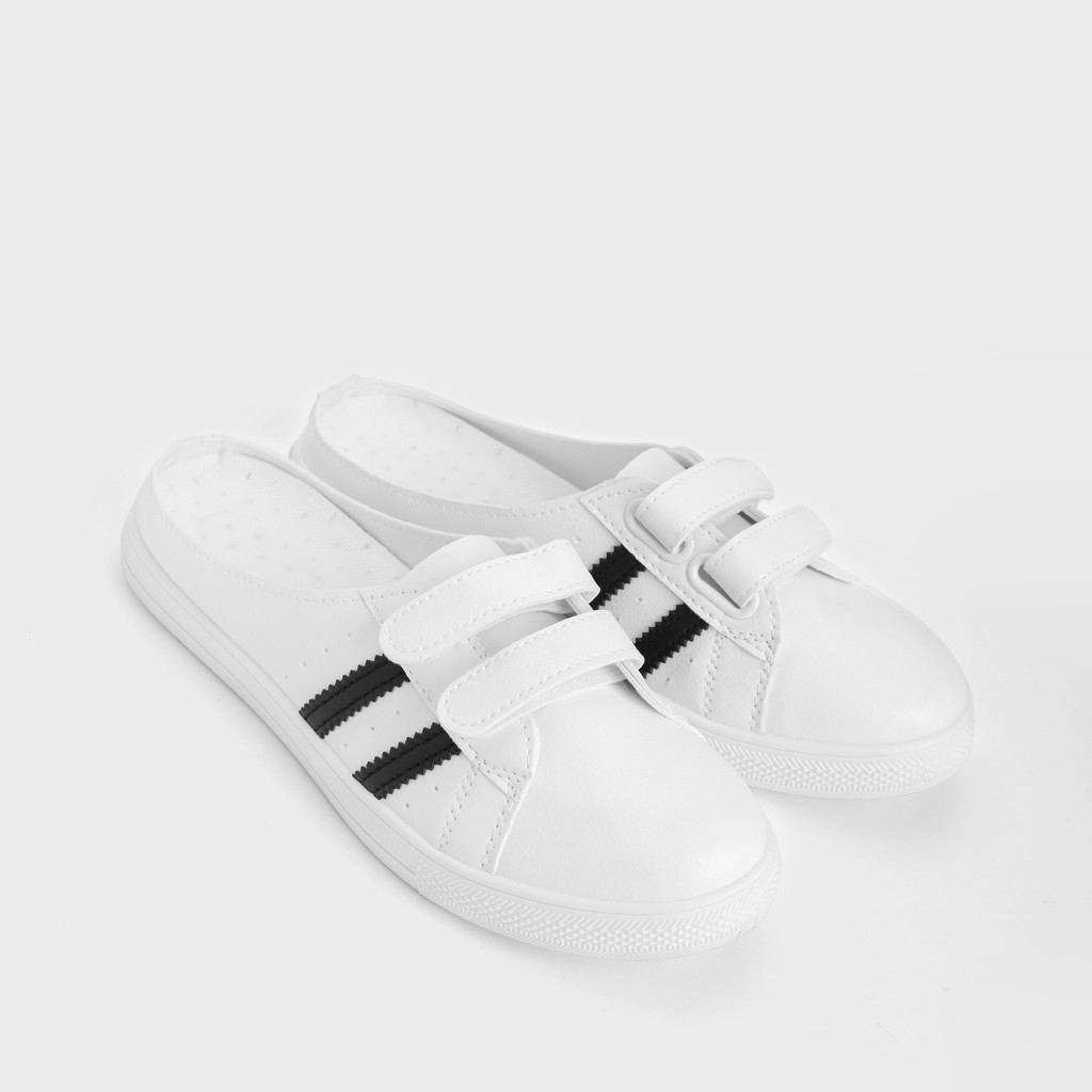 [Mã FASHIONMALLT4 giảm tới 30K đơn 150K] Giày Thể Thao Nữ Quai Dán Hở Gót 2Phân HAPAS - GSK255 | BigBuy360 - bigbuy360.vn