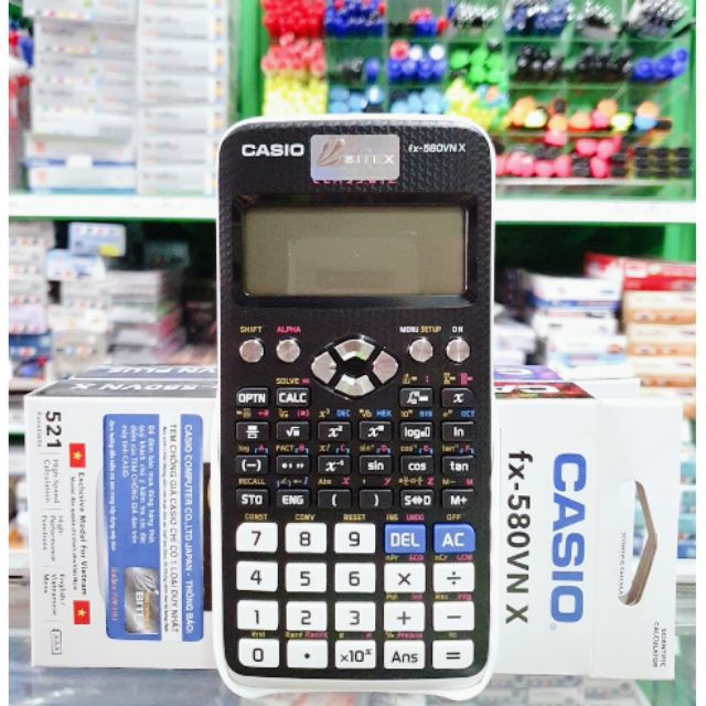 Máy tính CASIO FX 580VNX mới nhất ( hàng chính hãng )