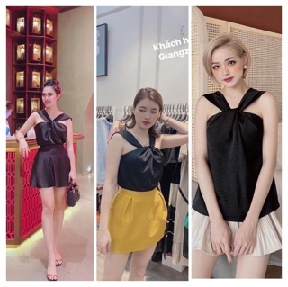 ÁO LỤA CỔ YÊM 4 MÀU