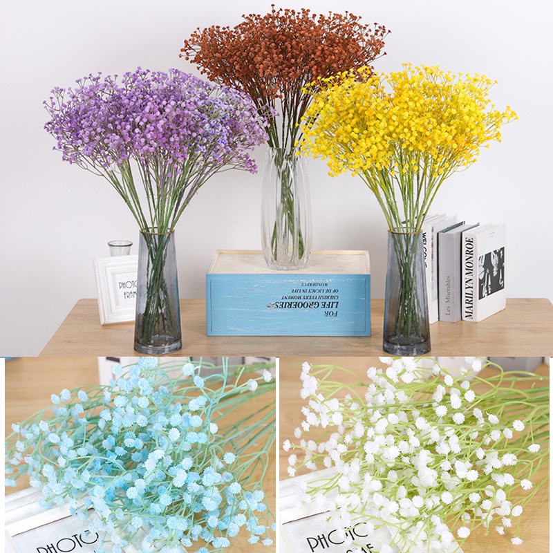 Bó Hoa Gypsophila Paniculata Khô Tự Nhiên Tươi Mới Tự Nhiên Thoáng Khí Làm Quà Tặng Đám Cưới Nhà Cửa