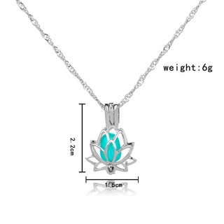Vòng cổ Mặt Hoa Sen Phát Sáng