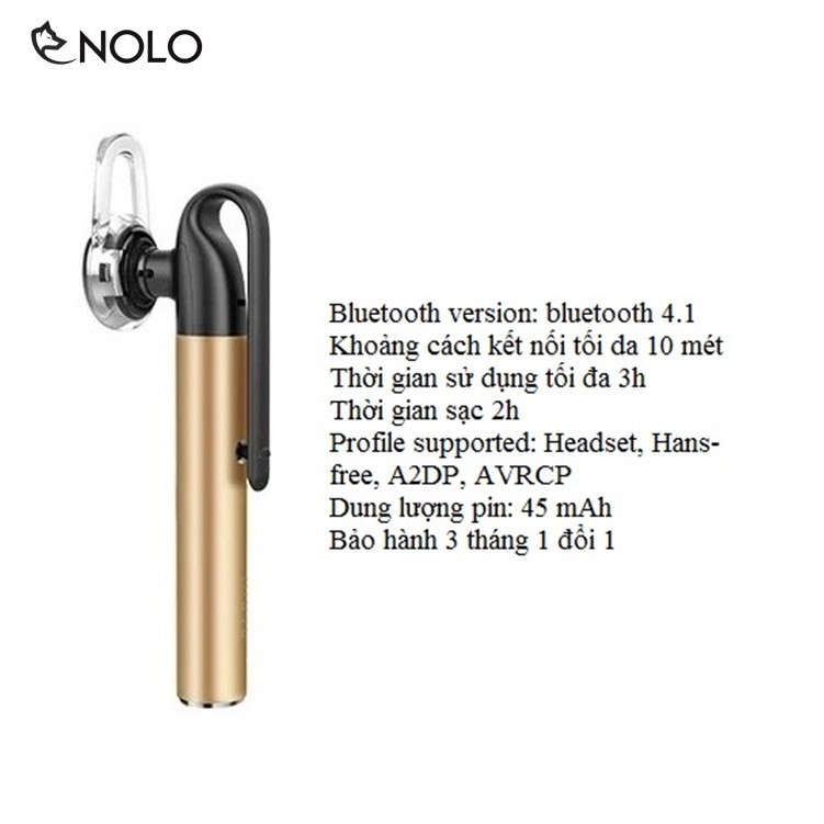 Tai Nghe Bluetooth Nhét Tai Model E21 Dành Cho Điện Thoại Android-IOS