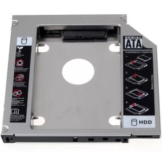 Caddy Bay SATA 3.0 12.7mm gắn thêm ổ cứng cho Laptop