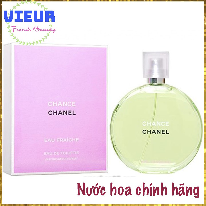 🔥 FREESHIP 🔥Chanel Chance Xanh - Nước Hoa Nữ Phong Cách Gợi Cảm Tươi Mát