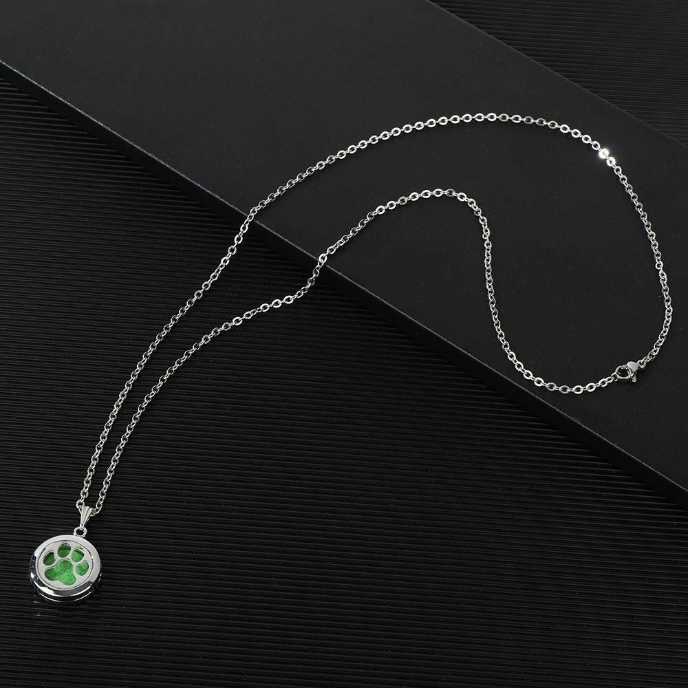 OSIER1 Vòng cổ Thời Trang Bằng Thép Không Gỉ Charms