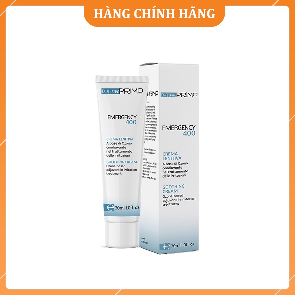 Kem Bôi Vết Thương DottorPrimo Emergency 400 Giúp Vết Thương Hở Nhanh Lành Và Hạn Chế Hình Thành Sẹo