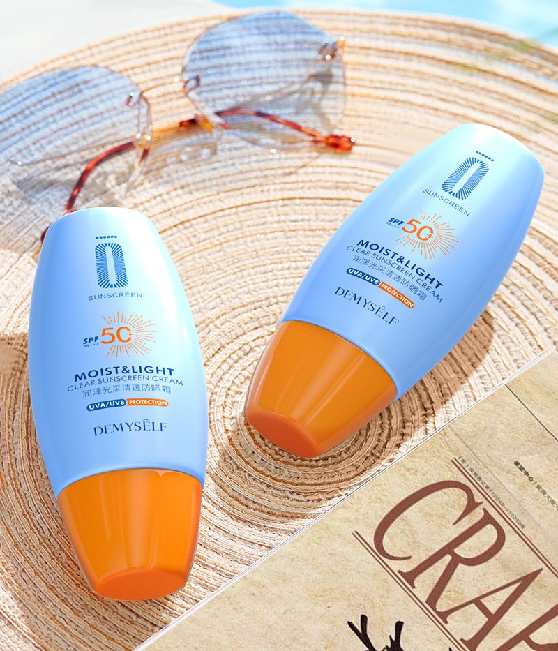 ☪ Sunscreen Whitening Sun Cream SPF 50 Sunblock Facial Body Skin Protective Cream Anti-Aging Oil-control Moisturizing Face SPRING