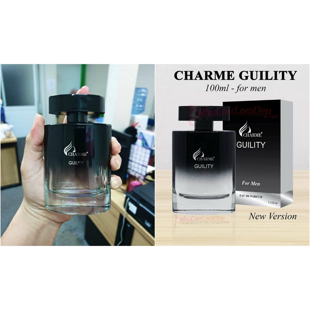 Nước Hoa Nam Guility hương trẻ trung, nam tính 100ml