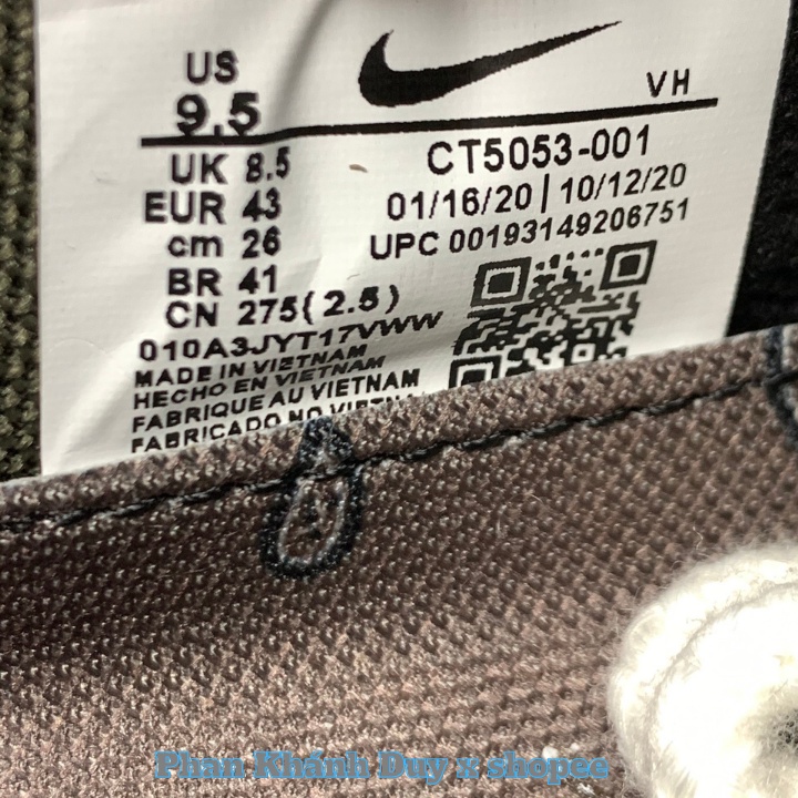 ( Pkdsneaker25 ) Hàng chuẩn | Giày Sb dunk low x Travis Scott cổ thấp nam nữ