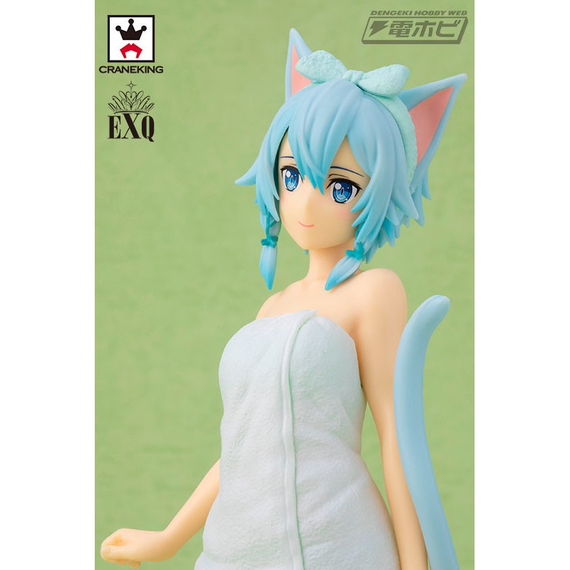 [CHÍNH HÃNG] - Mô Hình Sword Art Online Code Register - Sinon - EXQ Figure - Yukemuri (Banpresto) NO BOX