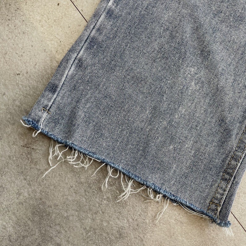 [Ảnh thật tự chụp] Quần jeans suông 612