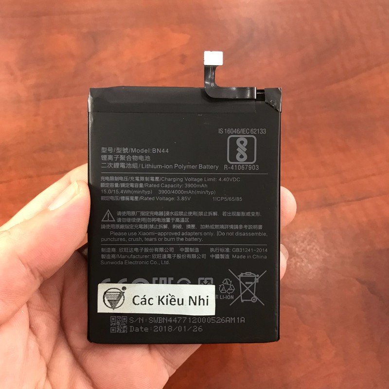 Pin Xiaomi BN44 Cho Xiaomi Redmi 5 Plus