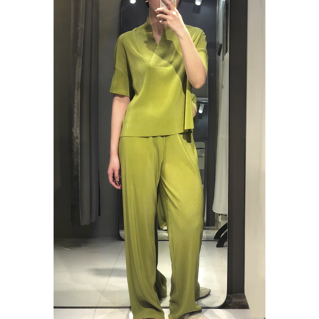 Bộ đồ ngủ nữ cộc tay thun dập Hàn cao cấp BNK21