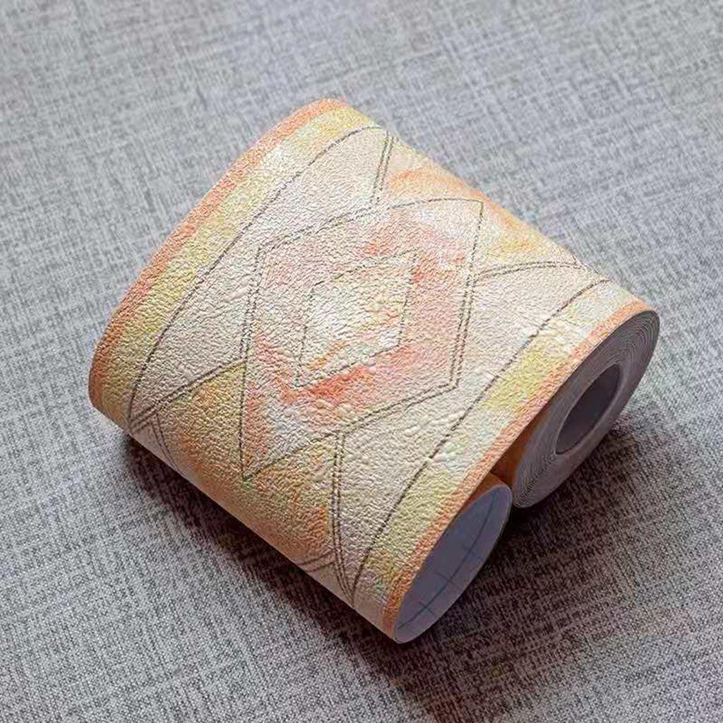 YIYU 1 Cuộn Băng Dính Họa Tiết Nổi Chống Nước Trang Trí Góc Tường DIY TYLER1