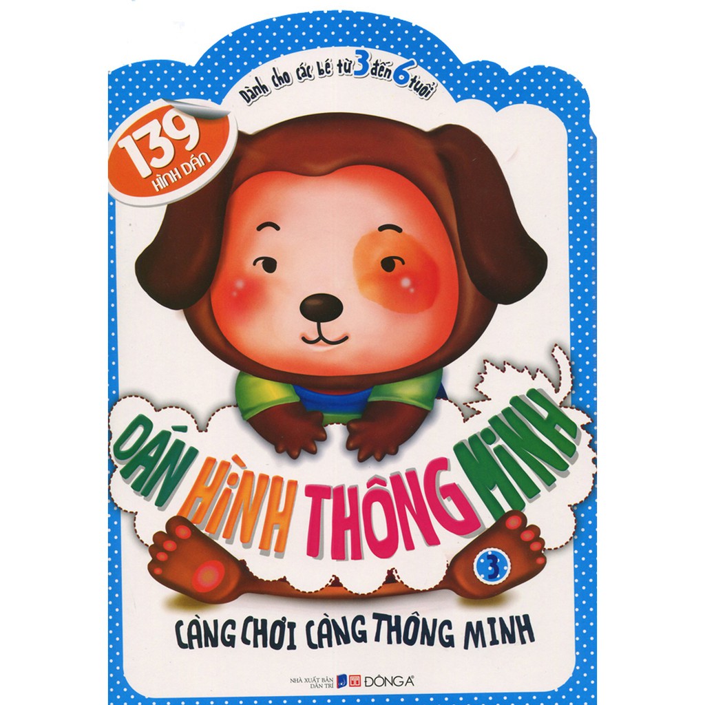 Sách - Dán Hình Thông Minh (Dành Cho Các Bé Từ 3 Đến 6 Tuổi) - Tập 1 | WebRaoVat - webraovat.net.vn