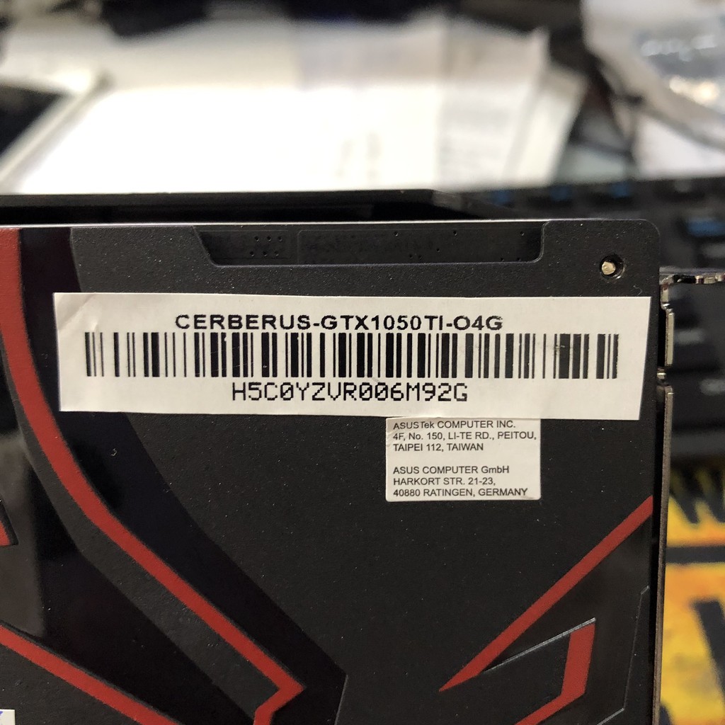 VGA GTX1050Ti 4GD5, Colorful, Galaxy, Asus, Giga, msi card màn hình gtx1050 ti 4g ram5