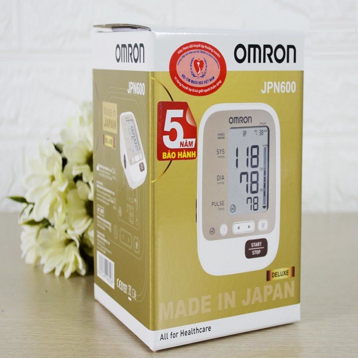 Máy đo huyết áp bắp tay Omron JPN600 Máy đo huyết áp điện tử