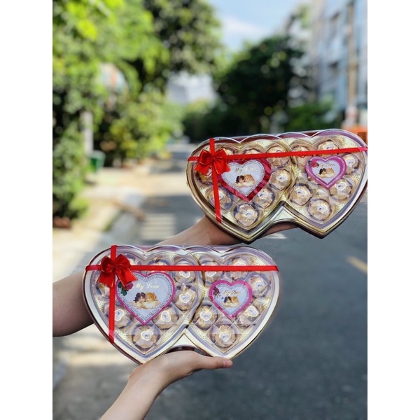 HỘP SOCOLA VIÊN CHAMPION 300gr- Gói quà siêu đẹp