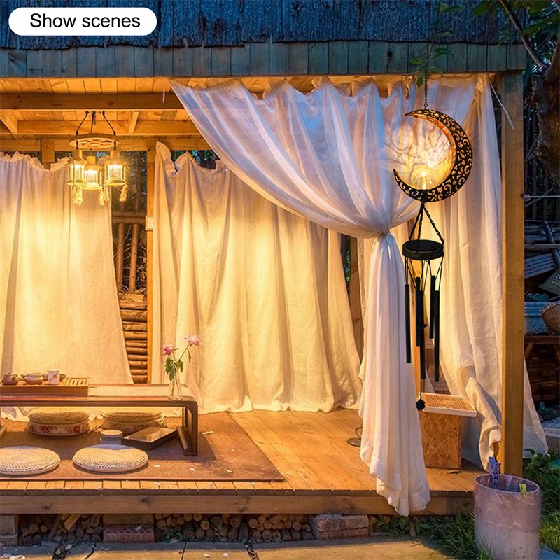 Đèn Năng Lượng Mặt Trời Bằng Kim Loại Hình Quả Cầu Trang Trí Kính Sân Vườn