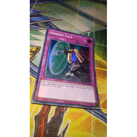 KN yugioh shop thẻ bài: Armory Call - MP21-EN031 - Super Rare 1st Edition