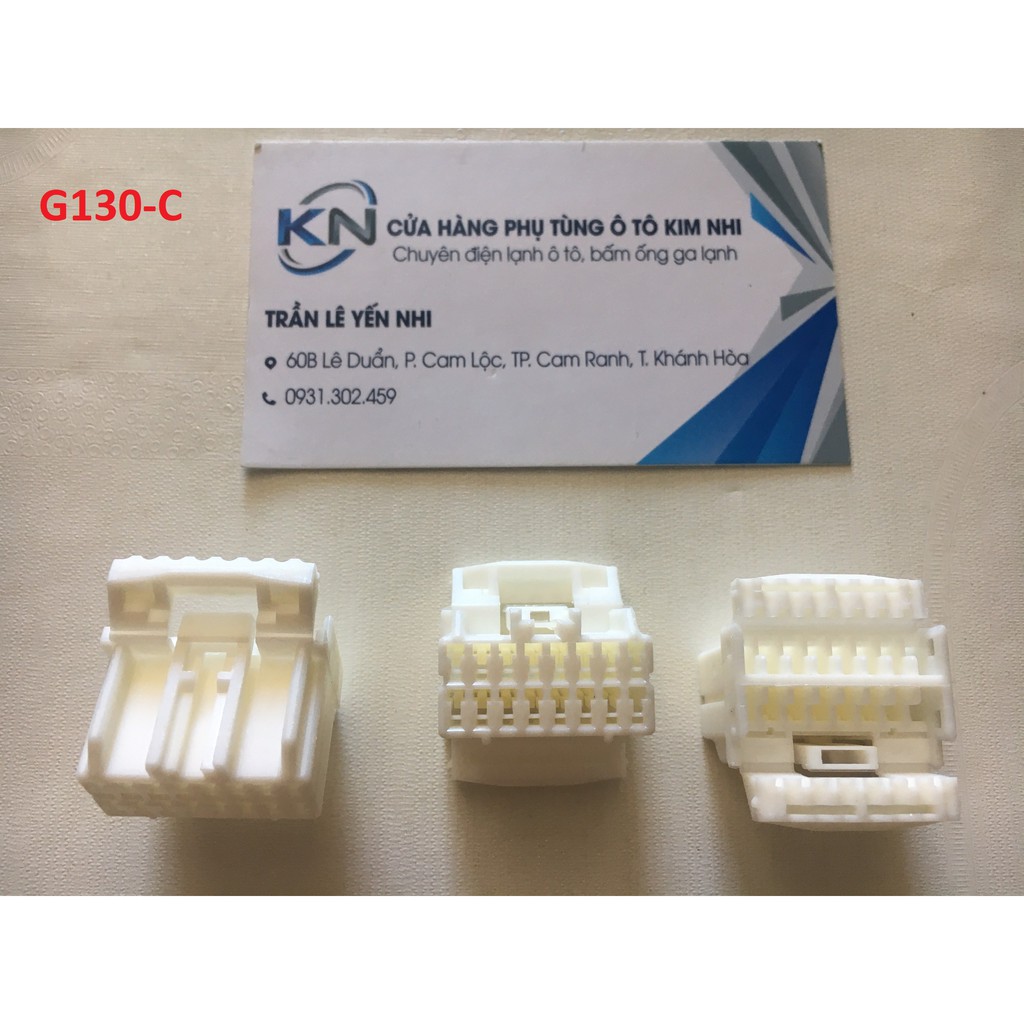 G130-Đầu giắc âm thanh 16P (có kèm cos)