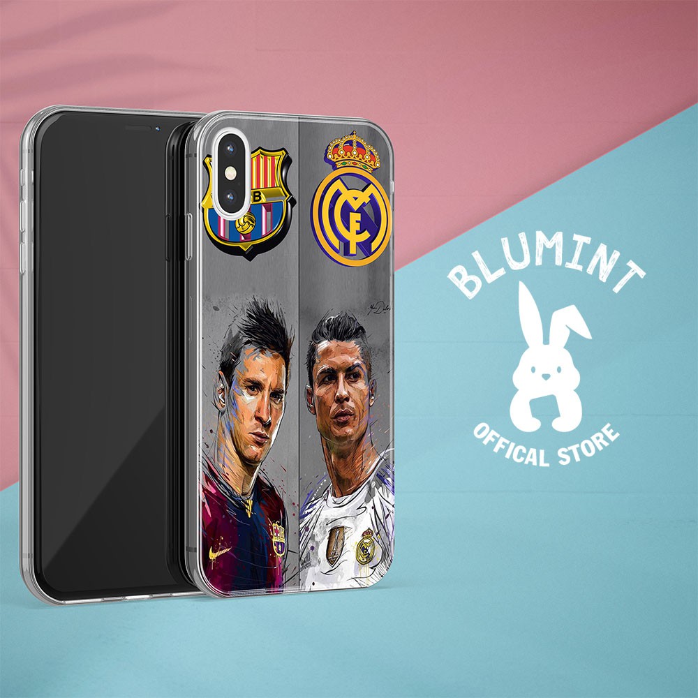 Ốp lưng Ronaldo vs Messi đối đầu Iphone 6/6s/6plus/6s plus/7/7plus/8/8plus/x/xs/xs max/11/11 promax/12/12 promax_99