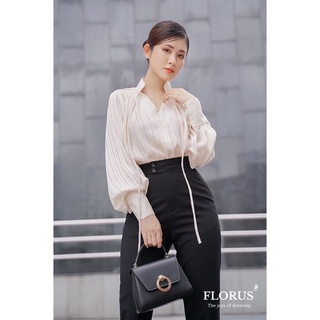 Áo kiểu công sở Fiona Top - Nude