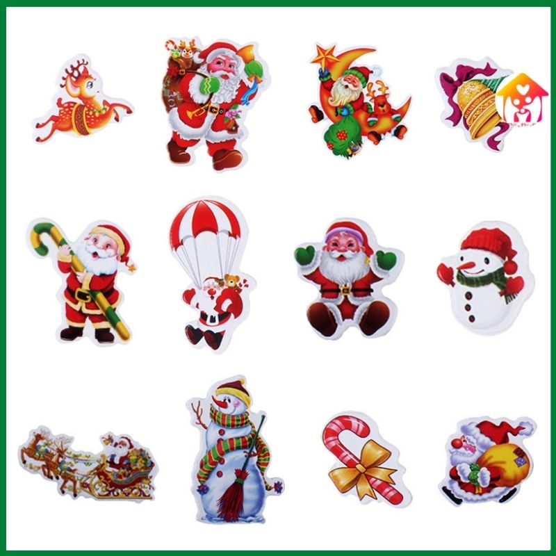 Nhãn dán trang trí giáng sinh Noel cho bé siêu đẹp