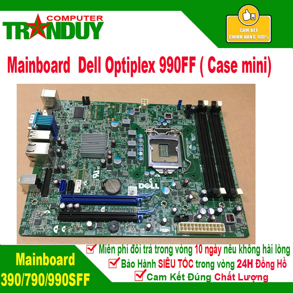 Mainboard Dell Optiplex 390/790/990SFF Hàng Tháo máy bộ