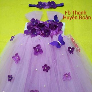 Váy tutu tím nhạt CTC