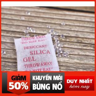 [Hot] Gói Hút Ẩm Silicagel 2kg loại túi 1/2/3/4/5/10/20/50/100gr/200/500/1000g - Hạt chống ẩm Lê Sang