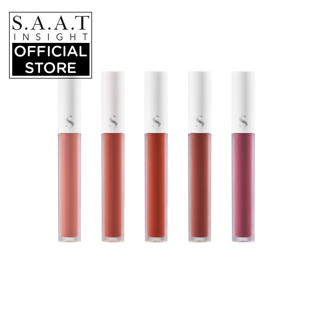 Son Tint Nhung SAATINSIGHT All Time Mood 5 Màu Sắc Lựa Chọn 4g