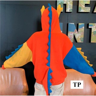 ÁO hoodie KHỦNG LONG SỪNG(ẢNH THẬT)
