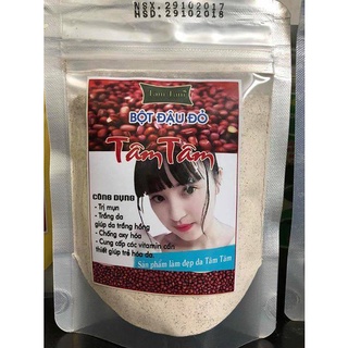 BỘT ĐẬU ĐỎ DƯỠNG DA MẶT TÂM TÂM (TÚI 300GR)