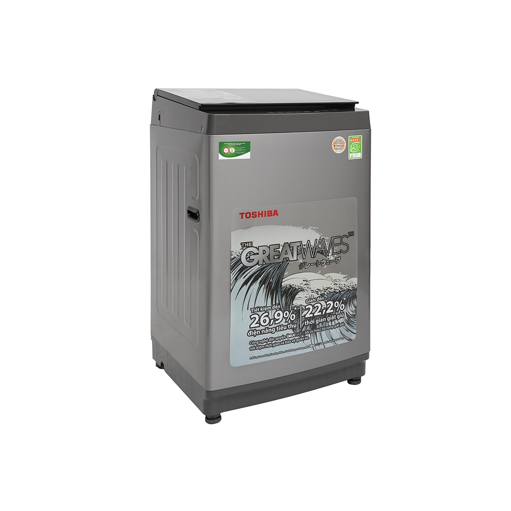 [Toshiba K1005FV] Máy giặt Toshiba 9 kg AW-K1005FV(SG)