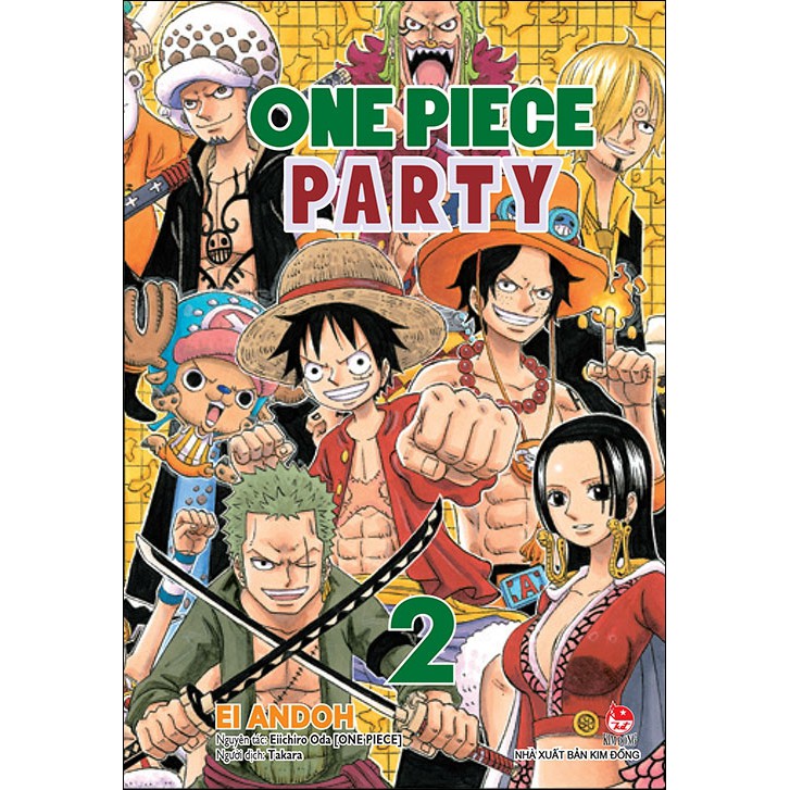 Truyện tranh One Piece Party - Lẻ tập 1 2 3 4 5 6 - NXB Kim Đồng