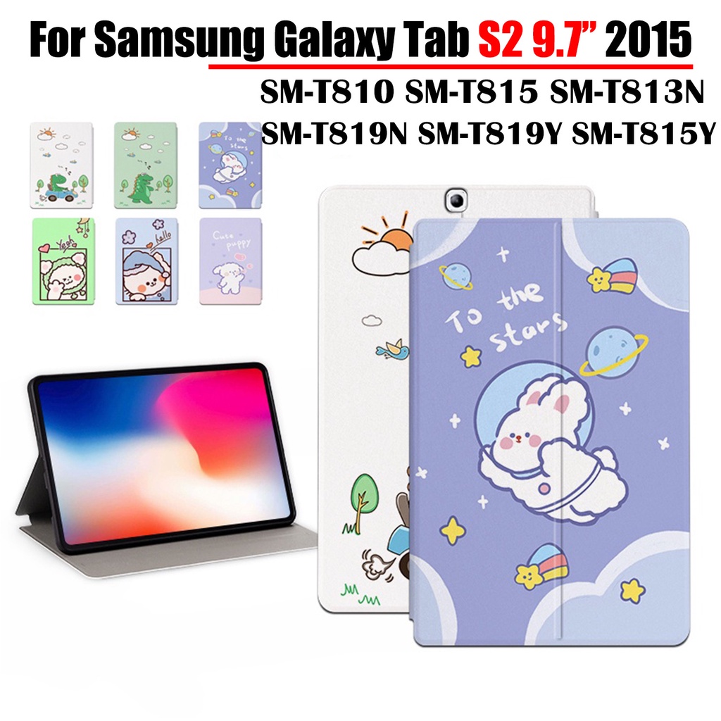 Bao Da Máy Tính Bảng Nắp Gập Cho Samsung Galaxy Tab S2 S 2 9.7 (2015) SM-T810 SM-T815 SM-T813N SM-T819N SM-T819 SM-T813 SM-T815Y SM-T819N SM-T819 SM-T813 SM-T815Y SM-T819Y