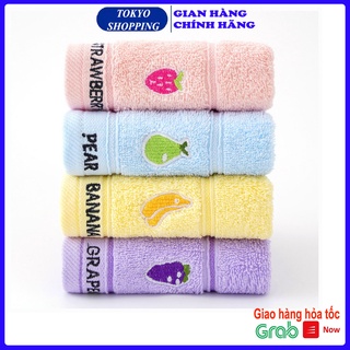 Khăn mặt cao cấp xuất nhật 100% cotton siêu mềm mịn 26x50cm