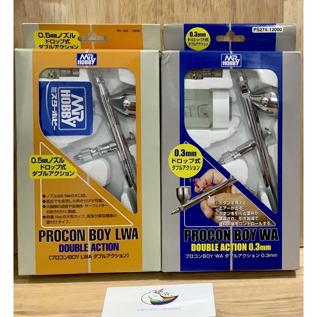 Airbrush - Bút sơn mô hình Mr Hobby 0.3/0.5mm  - PROCON BOY LWA