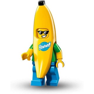 Minifigure LEGO series 16 – Nhân vật Chuối – Banana Costume Guy