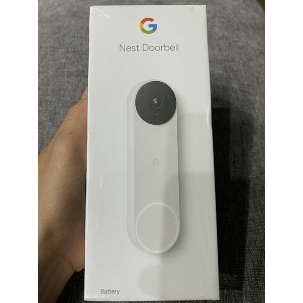 Google Nest Doorbell Battery 2021 - Chuông cửa thông minh Google ra mắt 2021 - Tích hợp Pin - Mới 100% Nguyên seal