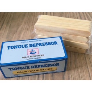 Que đè lưỡi gỗ dùng để quét sáp wax tiện lợi