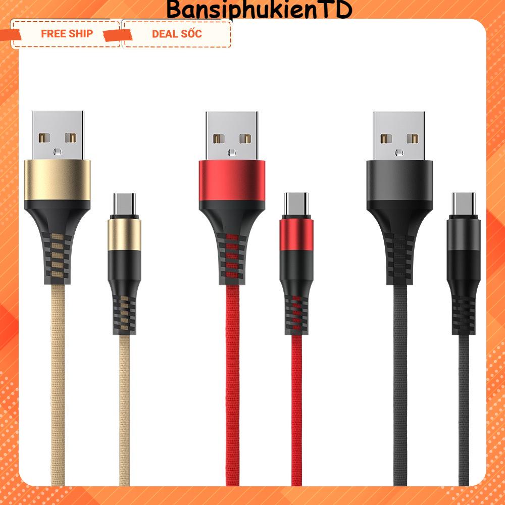 Cáp sạc 3 đầu 3in1 gồm micro-IP- type C