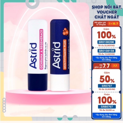 Son Dưỡng Môi Astrid Từ Mỡ Hươu Size To