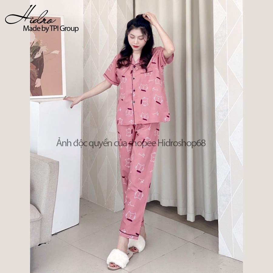 Bộ ngủ pijama tay ngắn quần dài siêu xinh