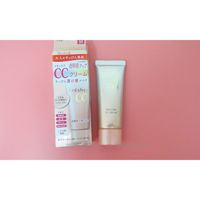 Kem nền trang điểm FRESHEL SKINCARE CC CREAM của Kanebo (Nhật nội địa). | BigBuy360 - bigbuy360.vn